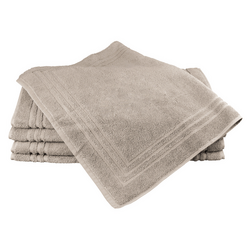 (10 stuks) Oslo Badmat - 500x700mm - Taupe	 