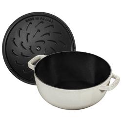 STAUB | LA COCOTTE - La Marmite - Ø 240mm - Gietijzer - Witte truffel
