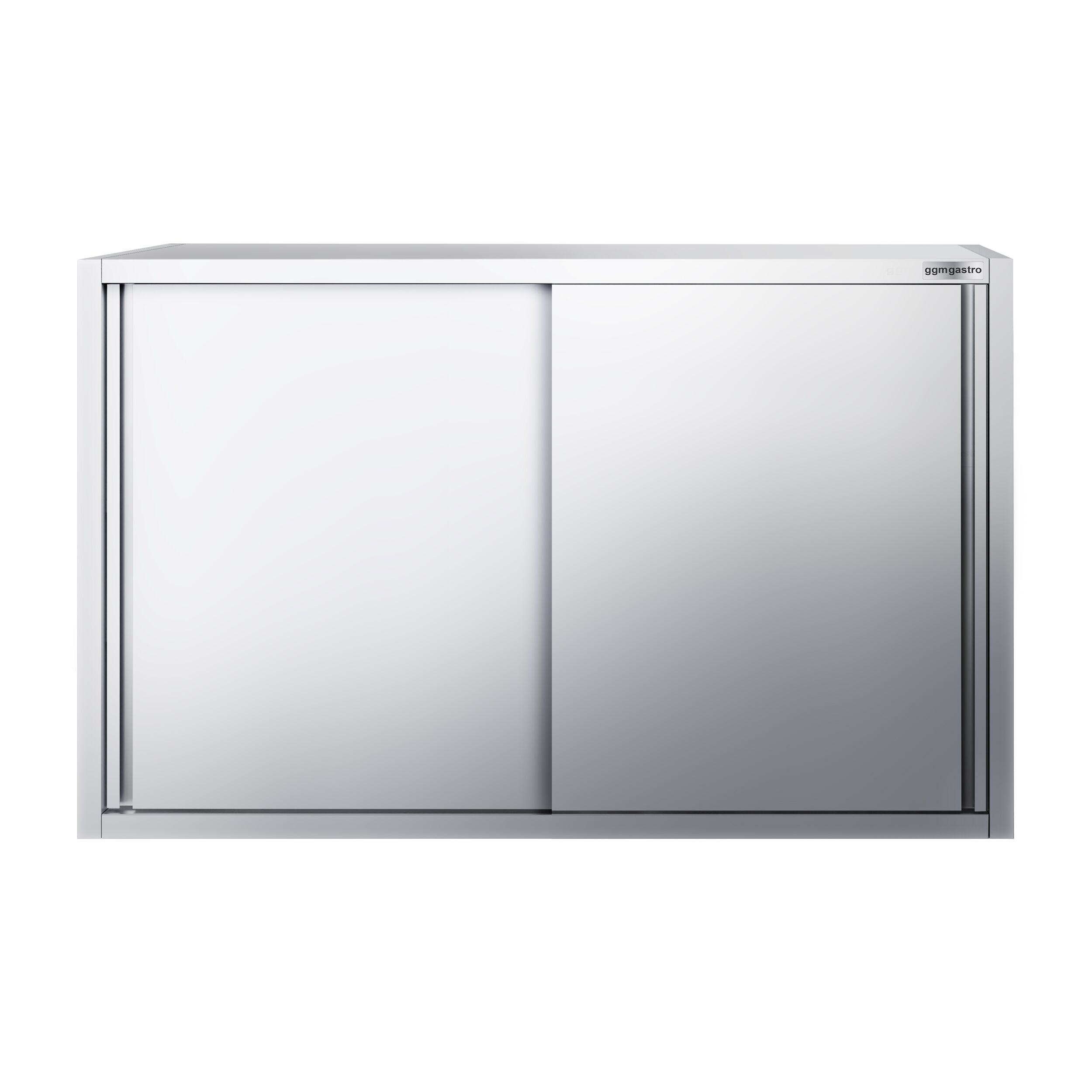 Armoire murale en acier inoxydable PREMIUM - 1600x400mm - avec portes coulissantes - 1000mm de haut