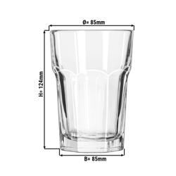 (12 stuks) Longdrinkglas - GIBRALTAR - 355 ml - Transparant