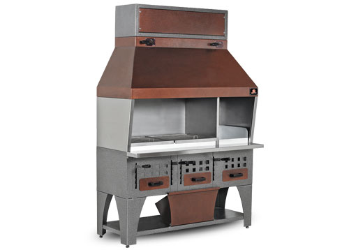Faszén Grill - 1,6 m