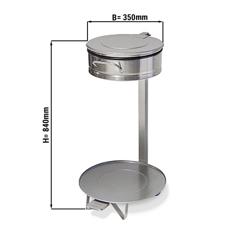 Szemeteszsák tartó 35 cm - lábpedállal