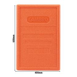 CAMBRO | CAM GOBOX® - EPP140, EPP160, EPP180, EPP180S غطاء - برتقالي - مناسب لـ