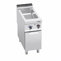 Vattenbad bänkmodell – elektrisk - 1,6 kW - GN 1/1 + GN 1/3 - med tappkran - med underskåp med 2 dörrar