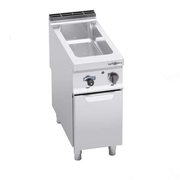حمام مائي كهربائي - 1,60 kW - 1x GN 1/1 + 1x GN 1/3 - مع صمام تصريف - مع قاعدة