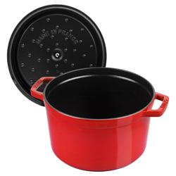 STAUB | LA COCOTTE - Kookpot - Ø 240mm - Gietijzer - Kersenrood
