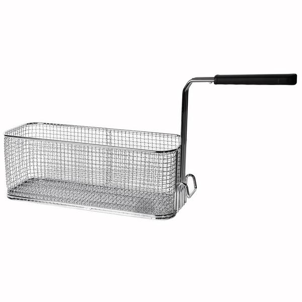 Frituurmand - 345x130x150mm | 9 liter - met hittebestendige handgreep | RVS - passend voor EFB879H-18+18, EFB479H-18, GFB879T-20+20 & GFB479T-20