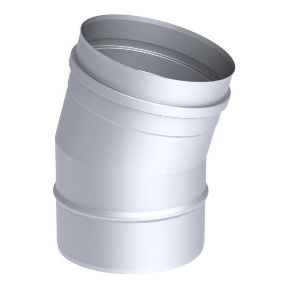 كوع مدخنة - 15° ثابت - من الستانلس ستيل - Ø 250 mm