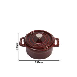 STAUB | LA COCOTTE - Mini Cocotte - Ø 100mm - Hierro fundido - Granadina roja