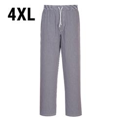 Koksbroek Bromley - zwart-wit geruit - Maat: 4XL