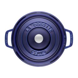 STAUB | LA COCOTTE - Kookpot - Ø 280mm - Gietijzer - Donkerblauw