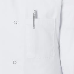 KARLOWSKY | Basic Double-Breasted Chef Jacket with Press Studs – White - Size 4XL