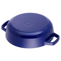 STAUB | BRAISERS - Brasiera con struttura a goccia Chistera - 280 mm - Ghisa - Blu scuro
