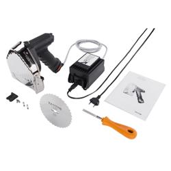 TANDIR® | Affettatrice / Coltello elettrico per kebab II 120 - incl. lama, cavo e alimentatore da tavolo