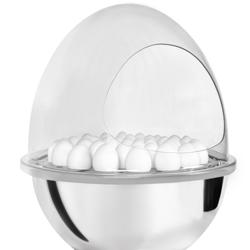 Heated Egg Display - 37 Eggs - Chrome