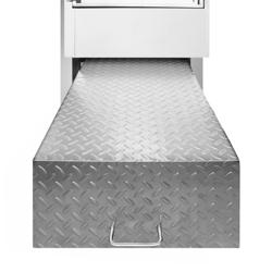 Dog Bath - with Ramp, Taps and Mixers & perforated stainless steel base