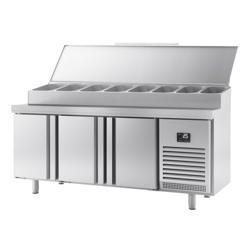 Saladetti - 1960x600 mm - 3 ovea - varten 11x GN 1/4