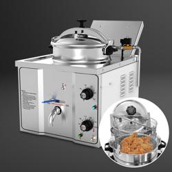 Freidora eléctrica de alta presión - 15 litros (3 kW)