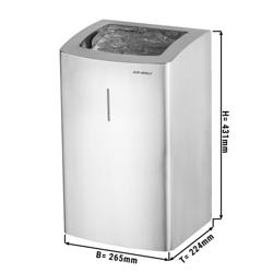 AIR-WOLF | Poubelle – 25 L – en inox
