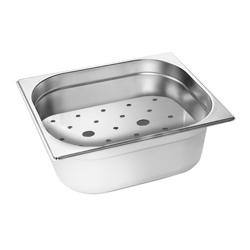 (2 adet) Gastronorm Taban Süzgeci - GN 1/2 için - Paslanmaz Çelik