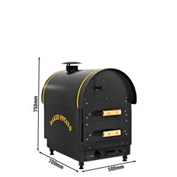 	Електрична піч для приготування картоплі кумпір - цифрова - 3 кВт - з 2 висувними шухлядами