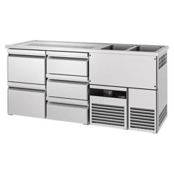 Barkoelkast PREMIUM - 1950x700mm - 5 laden