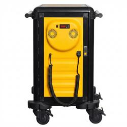 Carro caliente - con puertas calefactadas - 14 bandejas GN 1/1