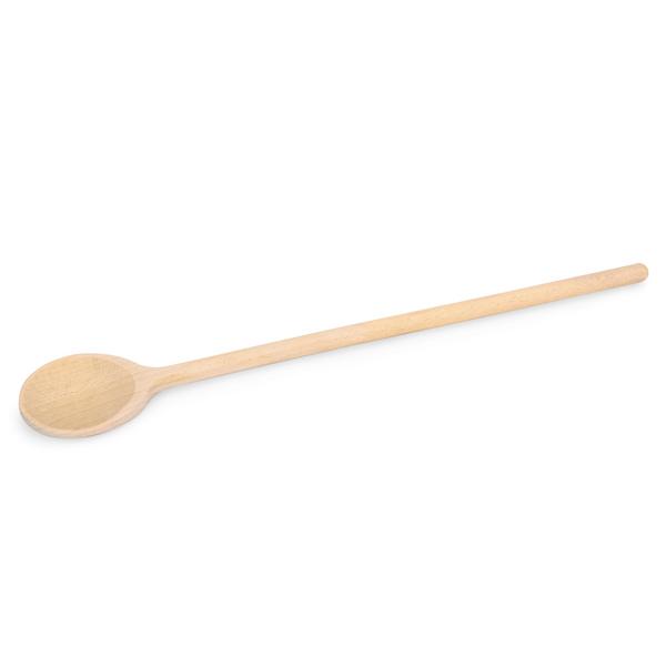Kooklepel - Lengte: 240mm - Hout - ovaal