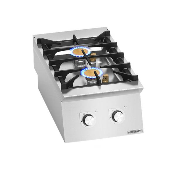 Gasfornuis tafelmodel - PAOLO 700 - 400x730mm - 12,0 kW - 2 pits