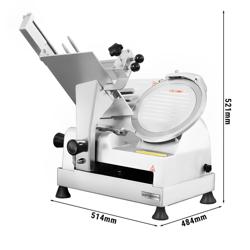 Automata szeletelőgép - 370 W - Kés: Ø 250 mm