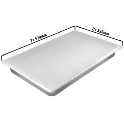 Deksel - Glad - silikon - GN 1/1 | 530x325x5mm - lekvrij & stapelbaar