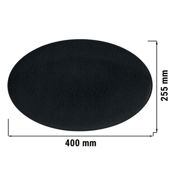 (2 adet) SELTMANN WEIDEN | Coup tabak - 400x255 mm - Siyah