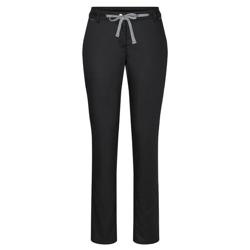 KARLOWSKY | Dames Modern Stretch Chino Broek - Zwart - Maat: 50