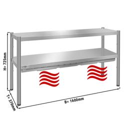 Mostek cieplny PREMIUM - 1600x370mm - z 2 piętrami - wysokość: 725mm