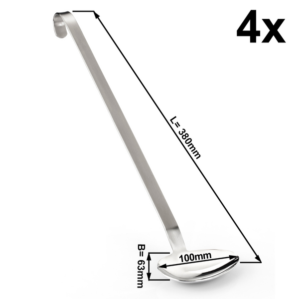 (4 Adet) Sos Kaşığı - Ø 63mm