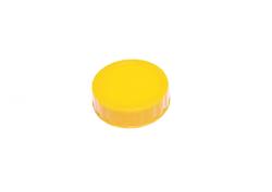 (6 pcs) Screw Top Lids for Squeeze Bottles - Yellow - for FFO-001, FFO-002, FFO-003, FFO-004, FFO-005, FFO-007