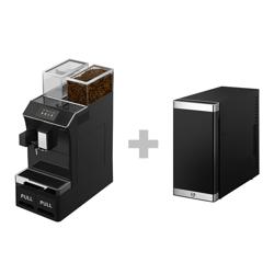 Professionele volautomatische espressomachine - 16 drankopties - 5" touchscreen - incl. versmelksysteem - incl. melkkoelkast