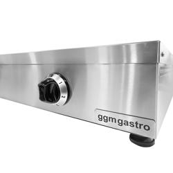 Fornello elettrica professionale - 770x400x170mm - 5,2 kW - 2 piastre tonde - da banco