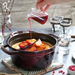 STAUB | LA COCOTTE - Cocotte - Ø 200mm - Gusseisen - Grenadine-Rot