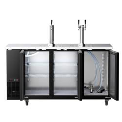 Spillatore birra con rubinetto - 3x fusti da 50 litri - 1850x620mm