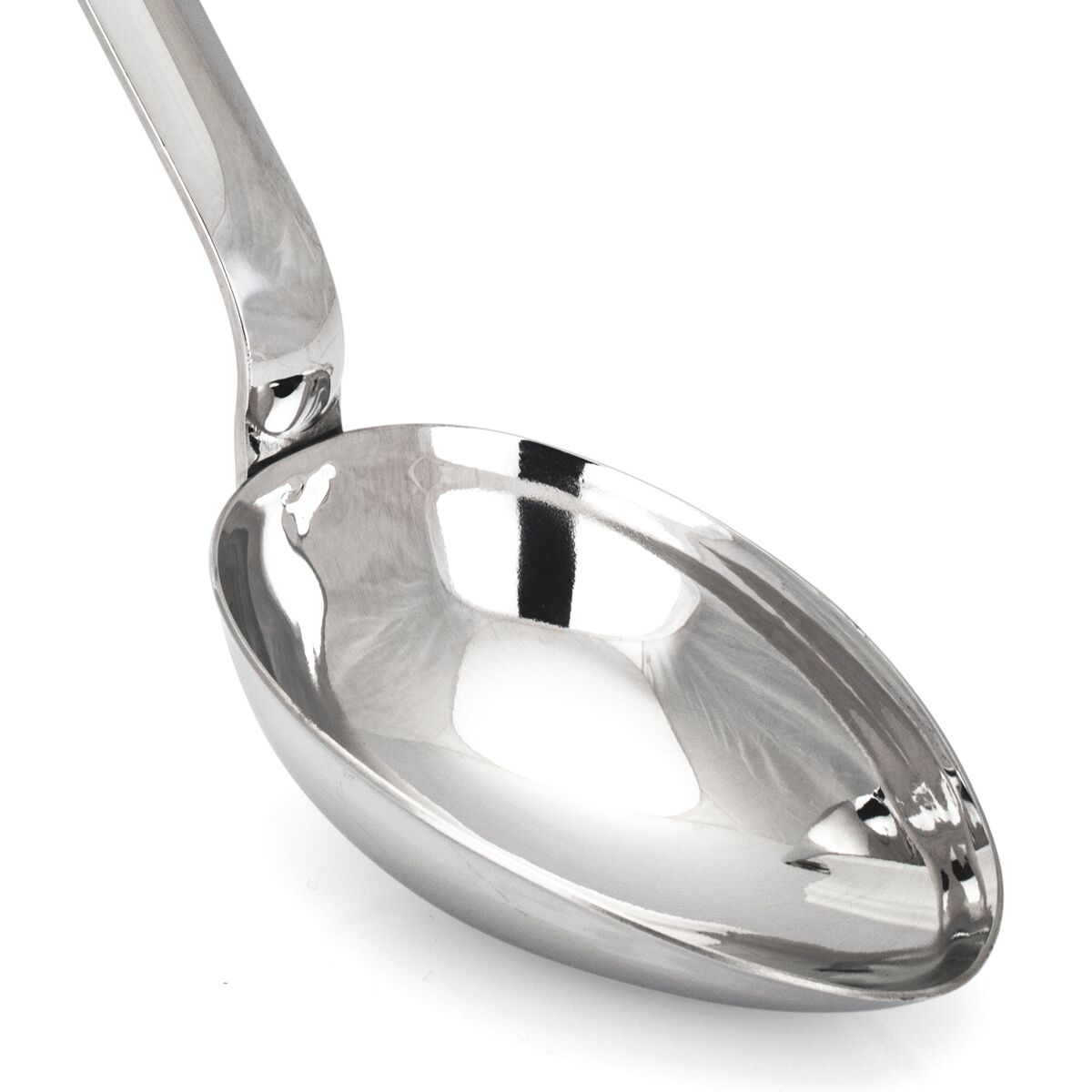 (4 pcs) Cuillère de service - Longueur : 270mm - Acier inoxydable