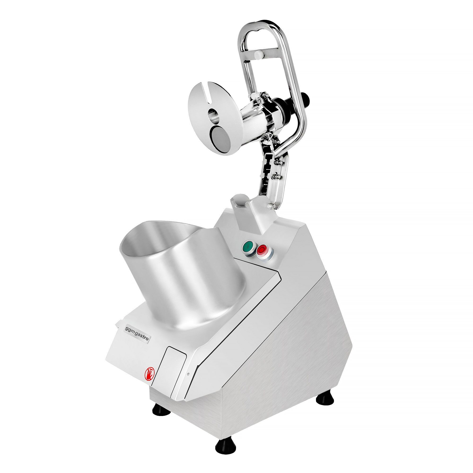Coupe-légumes électrique – 750 watts – ouverture d’alimentation Ø 170 mm – incl. 5 disques de coupe