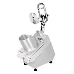 Coupe-légumes électrique - Format compact - 750W - Goulotte cylindrique Ø170mm - livré avec 5 disques éminceurs/râpeurs