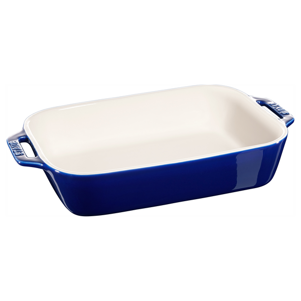 STAUB | CERAMIQUE - Форма для запікання - 270x200 мм - Керамічна - Темно-синя