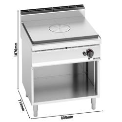 Sporák s varnou deskou (10 kW)