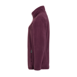 KARLOWSKY | Arbetskläder för kvinnor Fleecejacka Warm-Up - Aubergine - Storlek: XL