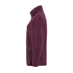 KARLOWSKY | Dames Werkkleding Fleece Jas Warm-Up - Aubergine - maat: L
