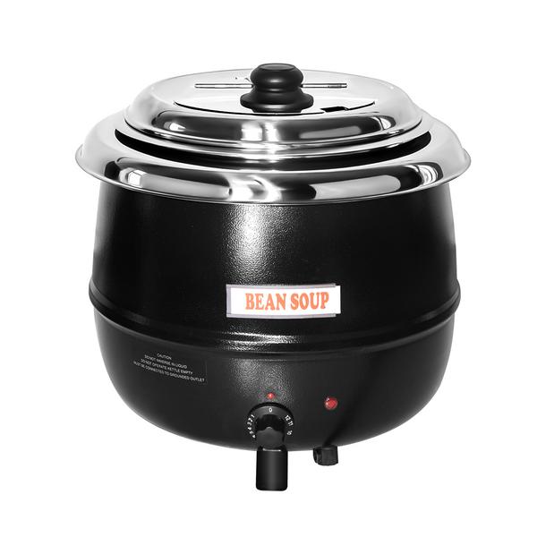 Commercial Soup Kettle - 13L - Black