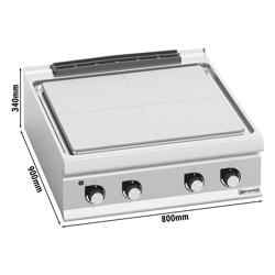 Commercial electric solid top cooker - 14 kW