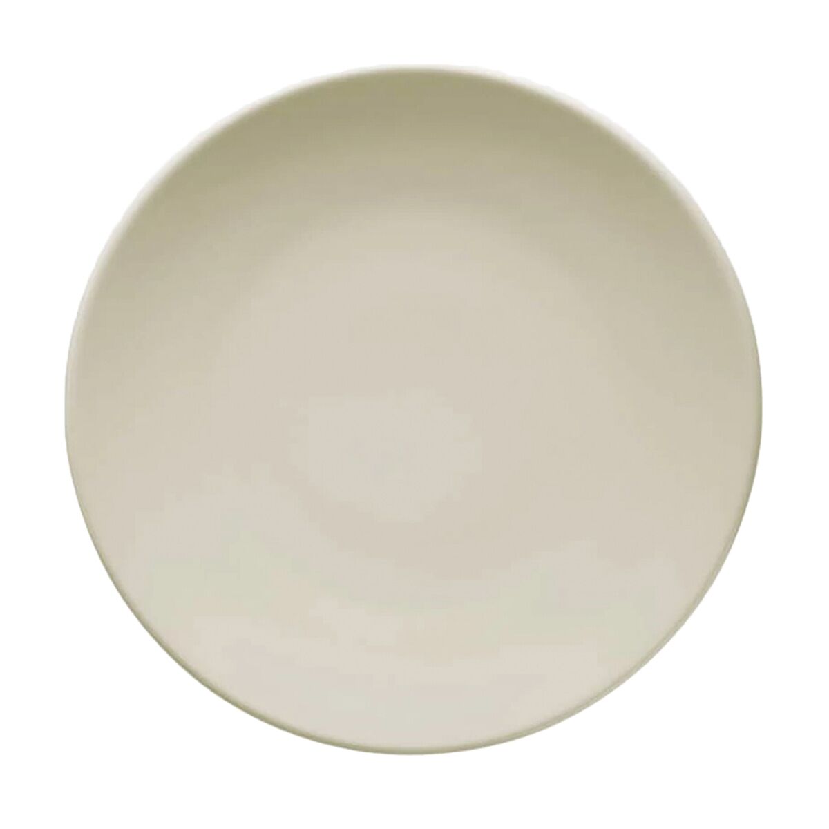 (6 pcs) TEOS - Assiette plate - Porcelaine - Ø270mm - Crème